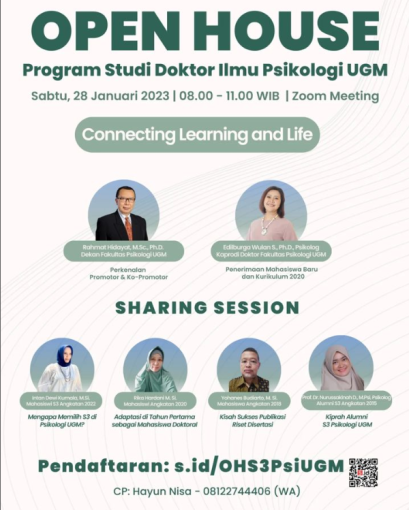 Virtual Open House Prodi Doktor Ilmu Psikologi Youtube